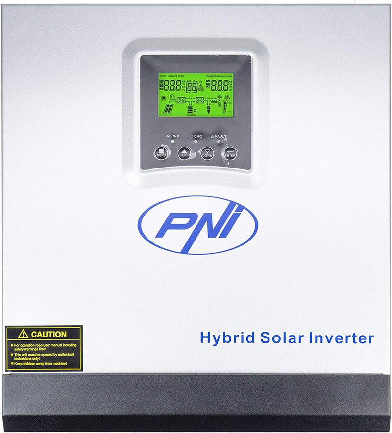 Solar Wechselrichter PNI Greenhouse SC1800C PRO 3KW 13A 3000VA 24V MPPT 60A Off Grid Pure Sine Hybri