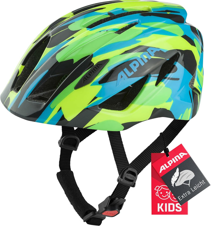 ALPINA PICO - Leichter, Optimal Klimatisierter & Bruchfester Fahrradhelm Mit Fliegennetz Für Kinder
