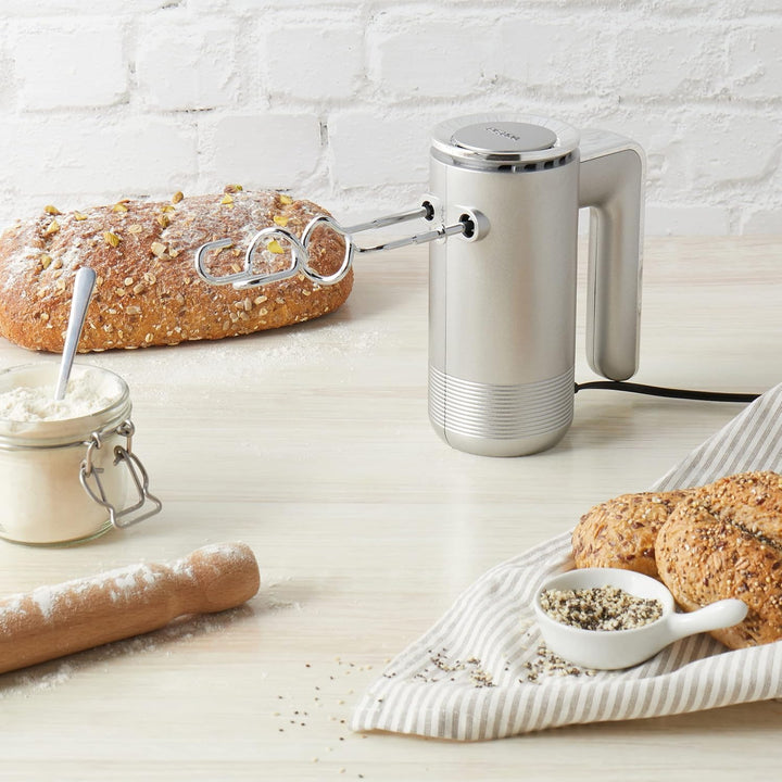 Petra PT5250VDEEU10 Handmixer mit Aufbewahrungshalterung - elektrischer Handrührer Schneebesen mit 5