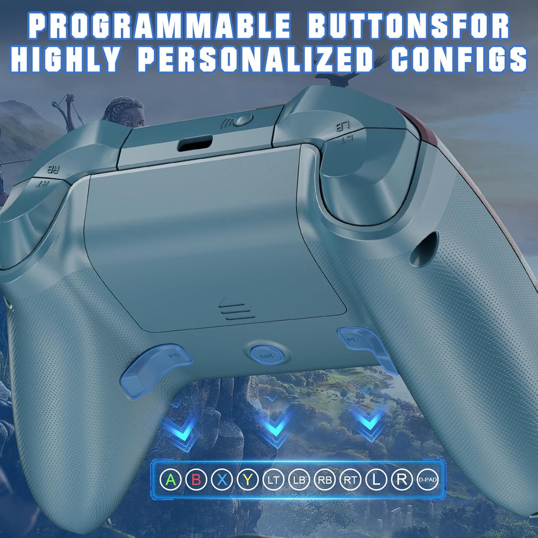 Lapezei Wireless Controller für Xbox Series S/X, mit Xbox One/PC/Android/iOS, Bluetooth Gamepad mit