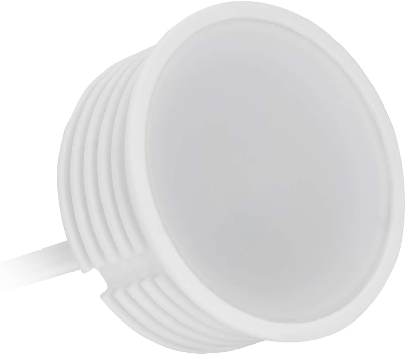 HCFEI 10x LED Modul flach Dimmbar 230V 5W für Einbaustrahler MR16 Neutralweiss 4000K Ersatz GU10 Ø 5