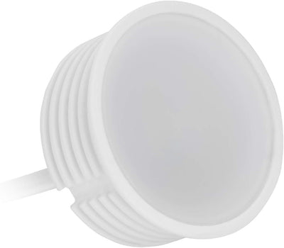 HCFEI 10x LED Modul flach Dimmbar 230V 5W für Einbaustrahler MR16 Kaltweiss 6000K Ersatz GU10 Ø 50mm