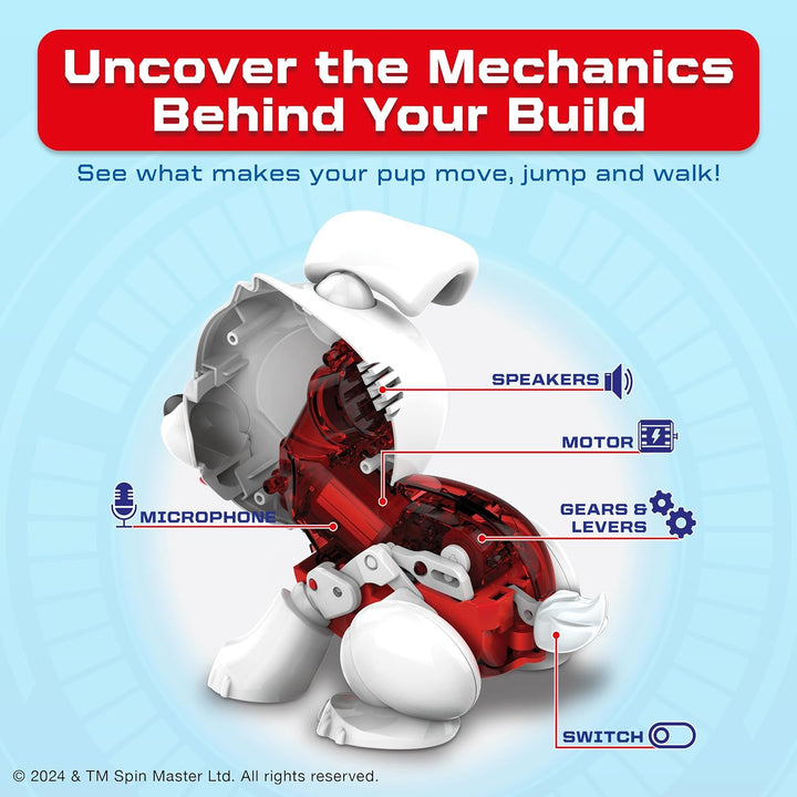 Goliath Build-A-Bot: Paw Patrol Marshall, Bausatz für Kinder ab 3 Jahren, MINT Educational Konstrukt