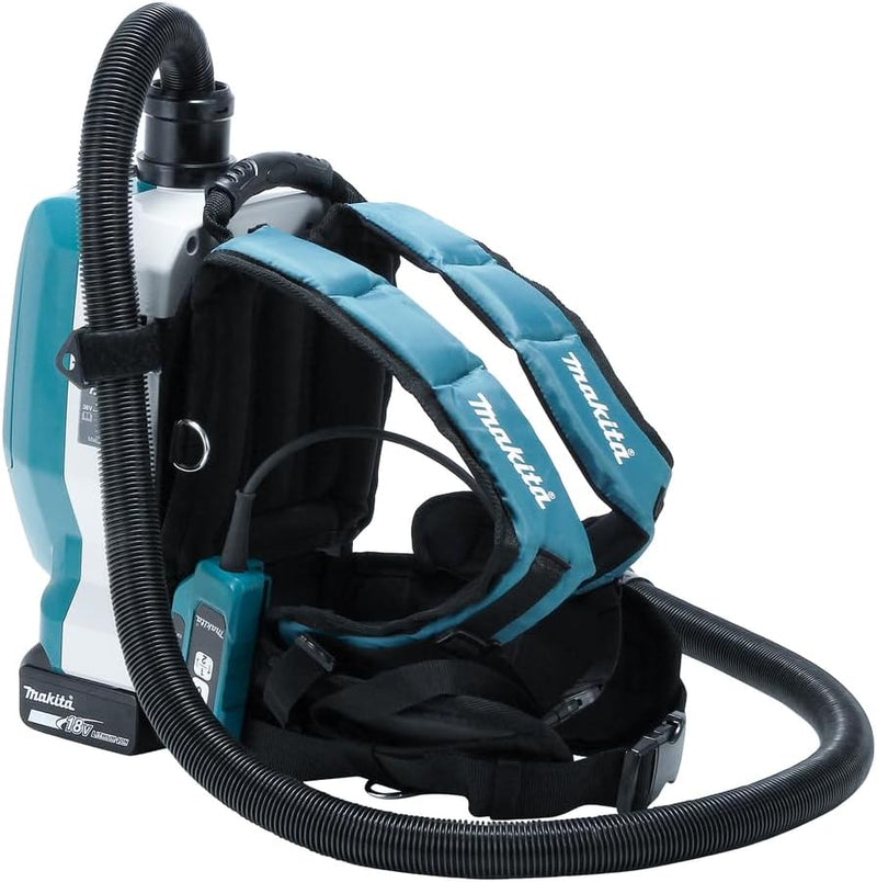 Makita DVC265ZXU, Rucksackstaubsauger 2x18V (ohne Akku ohne Ladegerät), Farbe, Size, único