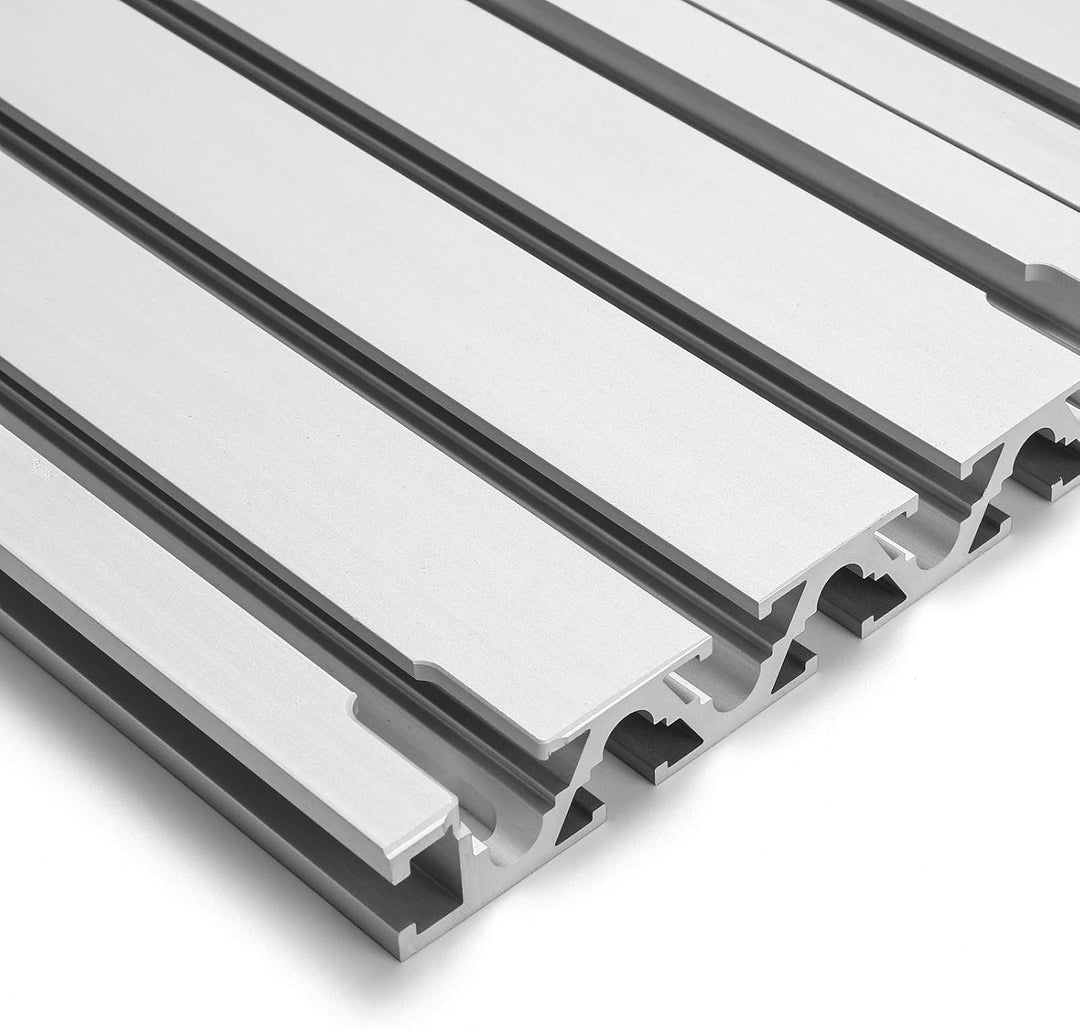 Genmitsu 4stk. T-Slot CNC-Arbeitsoberfläche aus Aluminium für CNC-Fräsmaschine PROVerXL 4030, 51 x 1