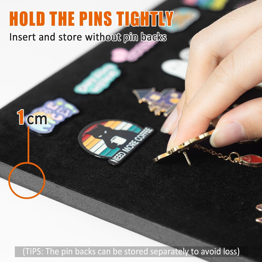 tutata 12x16 Pin Vitrine Emaille Pin Display Rahmen Pin Collection Display Shadow Box für Wanddispla