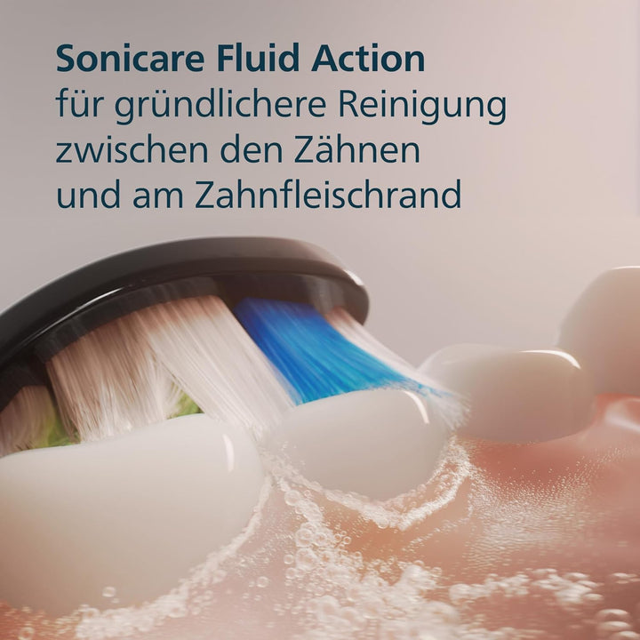 Philips Sonicare W2 Optimal White, Original Ersatzbürstenköpfe, Schwarz, 4er-Pack, HX6064/88 Neu 1 s
