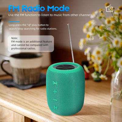 SENXINGYAN 20W Bluetooth Lautsprecher – Tragbare Musikbox mit 360° Stereo-Sound, LED-Lichtshow, IPX6
