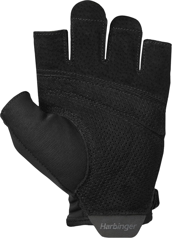 Harbinger Pro Gewichtheberhandschuhe Schwarz Unisex Large, Schwarz Unisex Large