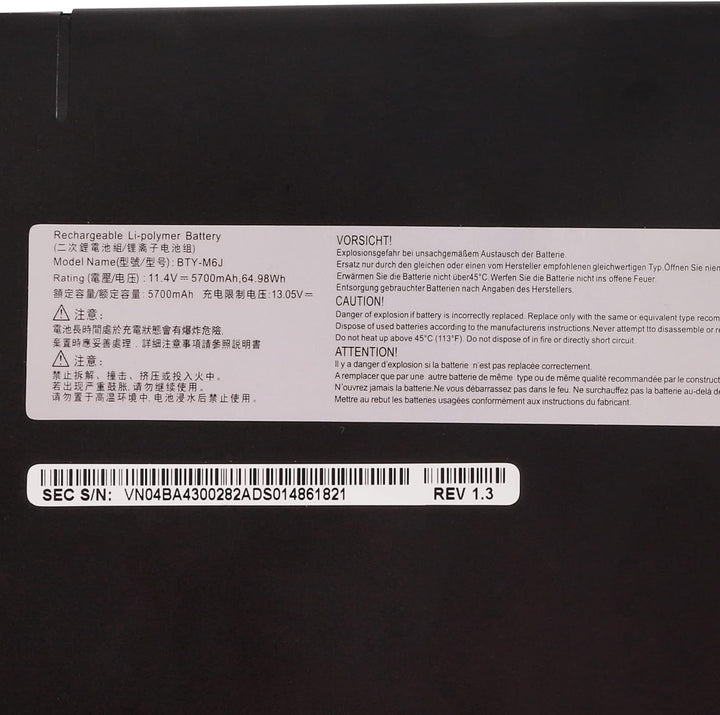 Swark Laptop Akku BTY-M6J BTY-U6J Kompatibel mit MSI GS63 GS63VR GS73 GS73VR 6RF Stealth Pro 6RF-001