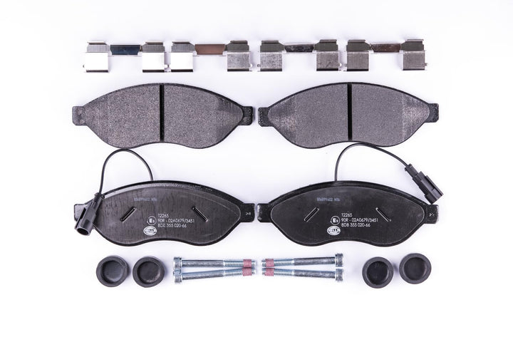 HELLA PAGID 8DB 355 020-661 Bremsbelagsatz - T2265 - Dicke/Stärke: 19mm - Bremssystem: Brembo - mit