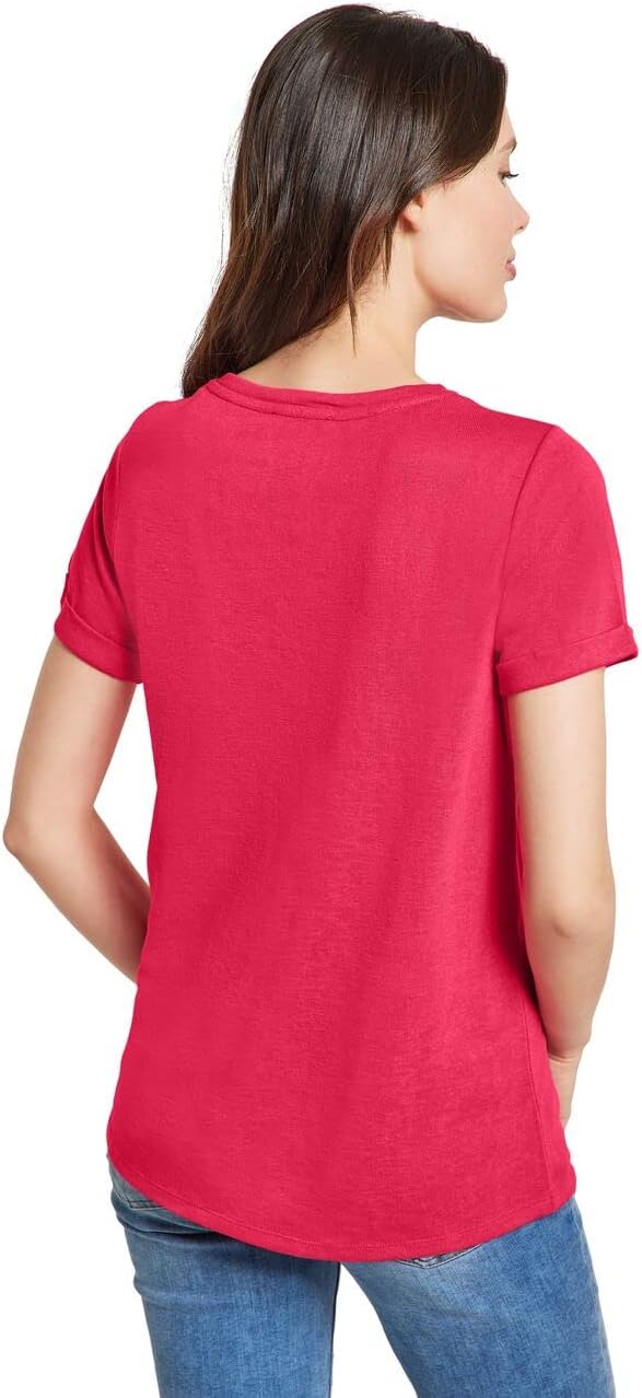 Cecil Damen Leinenshirt XS Strawberry Red, XS Strawberry Red