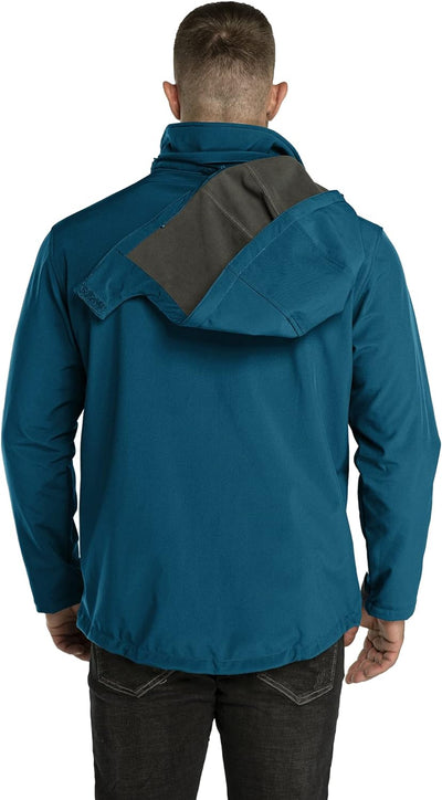 33,000ft Softshelljacke für Herren Wasserdicht Winterjacke Winddicht Warme Fleece Gefüttert Windbrea