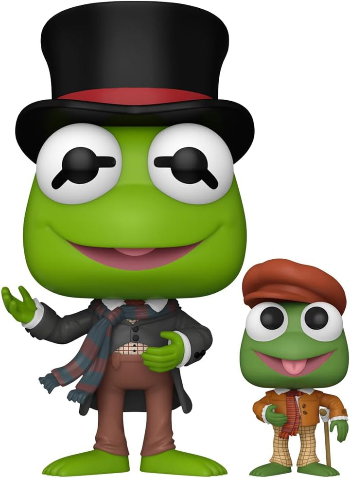Funko Pop! and Buddy: The Muppet Christmas Carol - Kermit The Frog mit TT - The Muppets - Vinyl-Samm