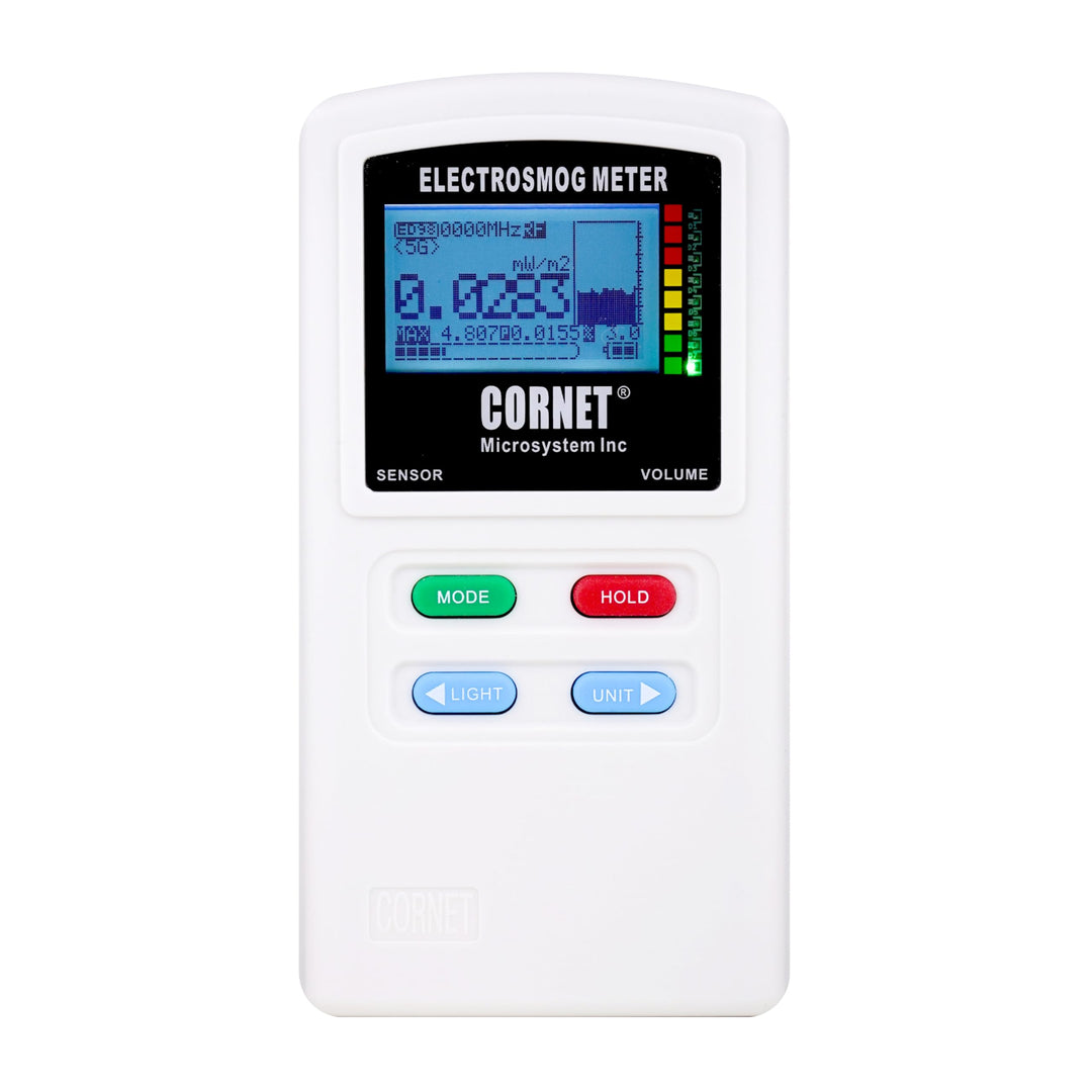 EMRSS Cornet ED88T Plus2 neueste Version Tri-Mode Messgerät: Hoch-/Niederfrequenz, Elektrosmog, Feld