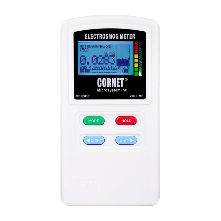EMRSS Cornet ED88T Plus2 neueste Version Tri-Mode Messgerät: Hoch-/Niederfrequenz, Elektrosmog, Feld
