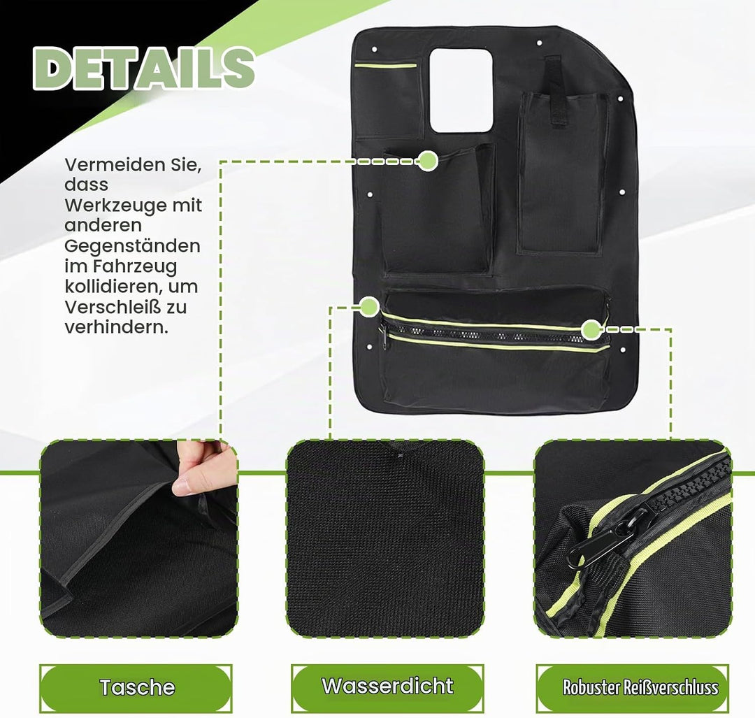 Scheunentor-Aufbewahrungsorganizer kompatibel mit 2018+ Mercedes Sprinter VS30（Dual Swing Door), 2 P
