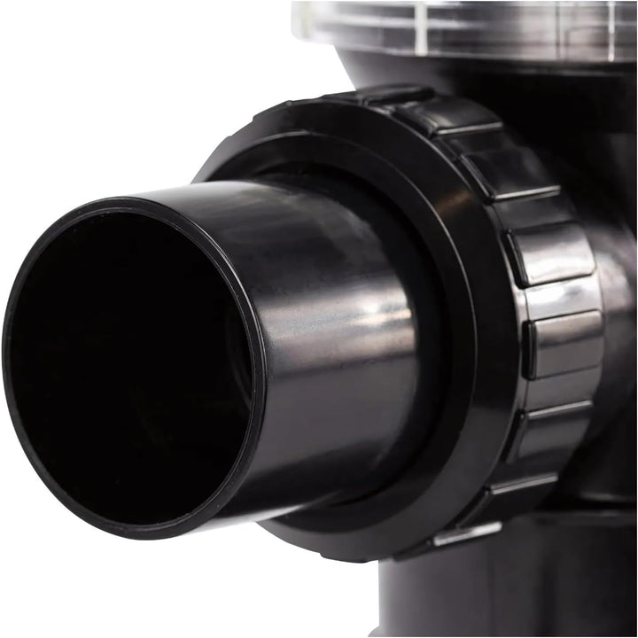 Mega Schwimmbadpumpe 50mm / 1,5" Metrisch/Imperial Lösungsfassung, 1,5A 230VAC SS020 mit FI-Stecker