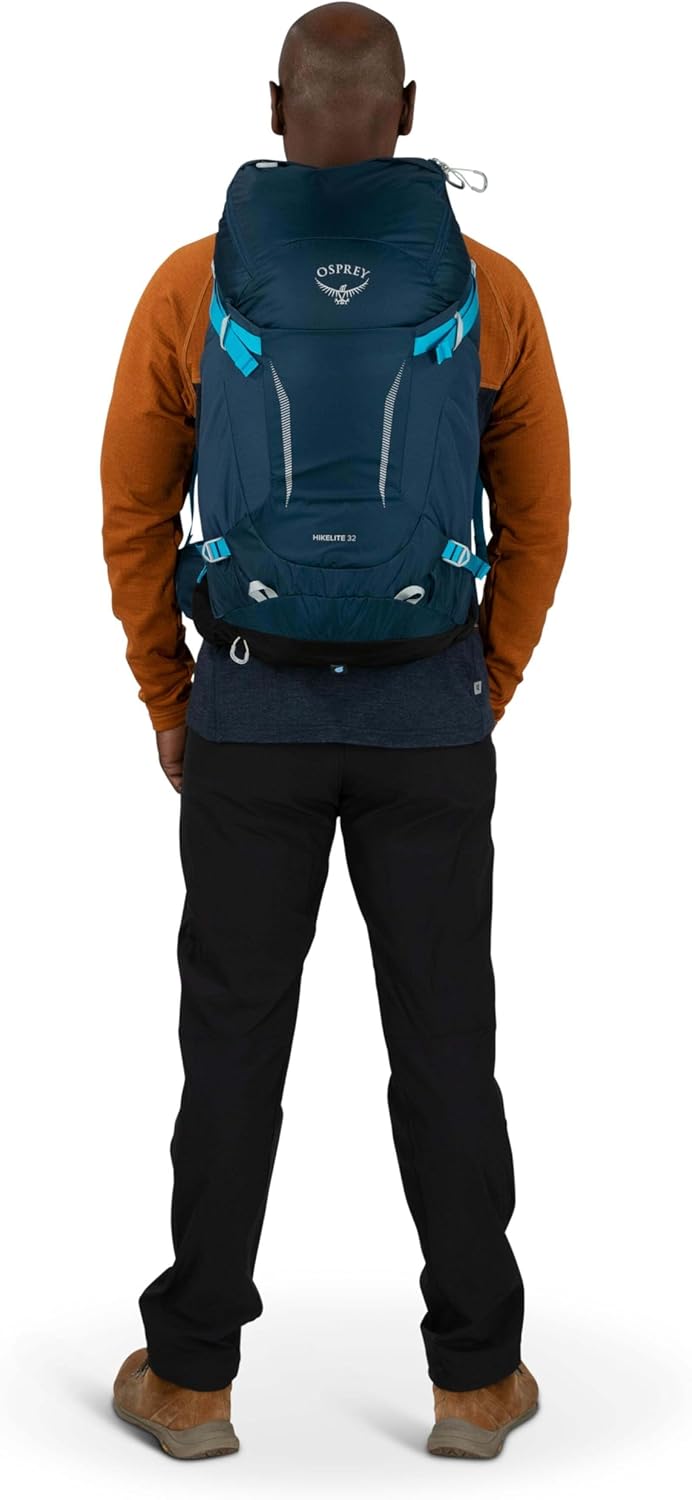 Osprey Europe Hikelite 32 Backpack Schwarz M-L, Schwarz M-L