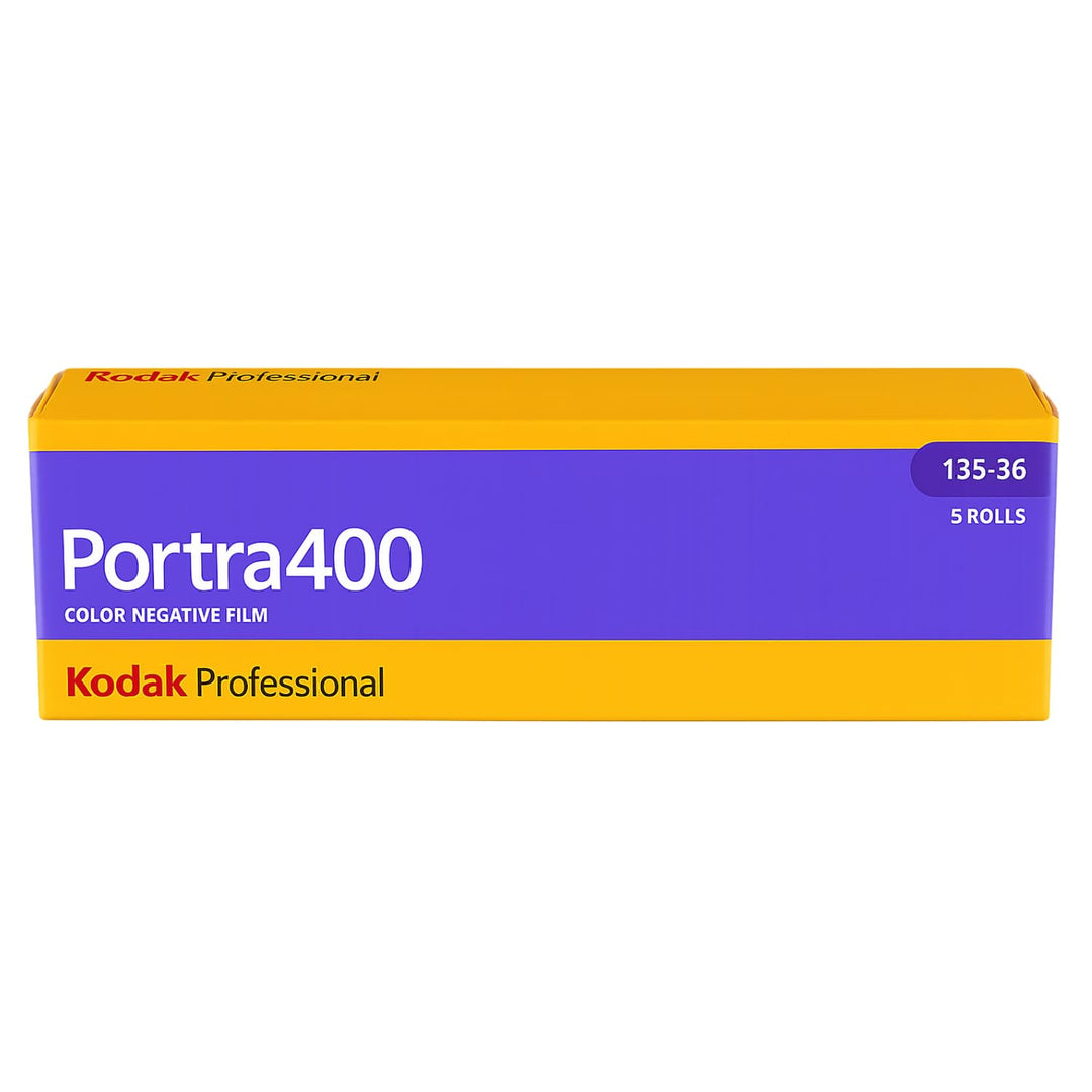Kodak Portra 400 Color Negative 135-36 Film (5-er Pack) 1-Pack, 1-Pack