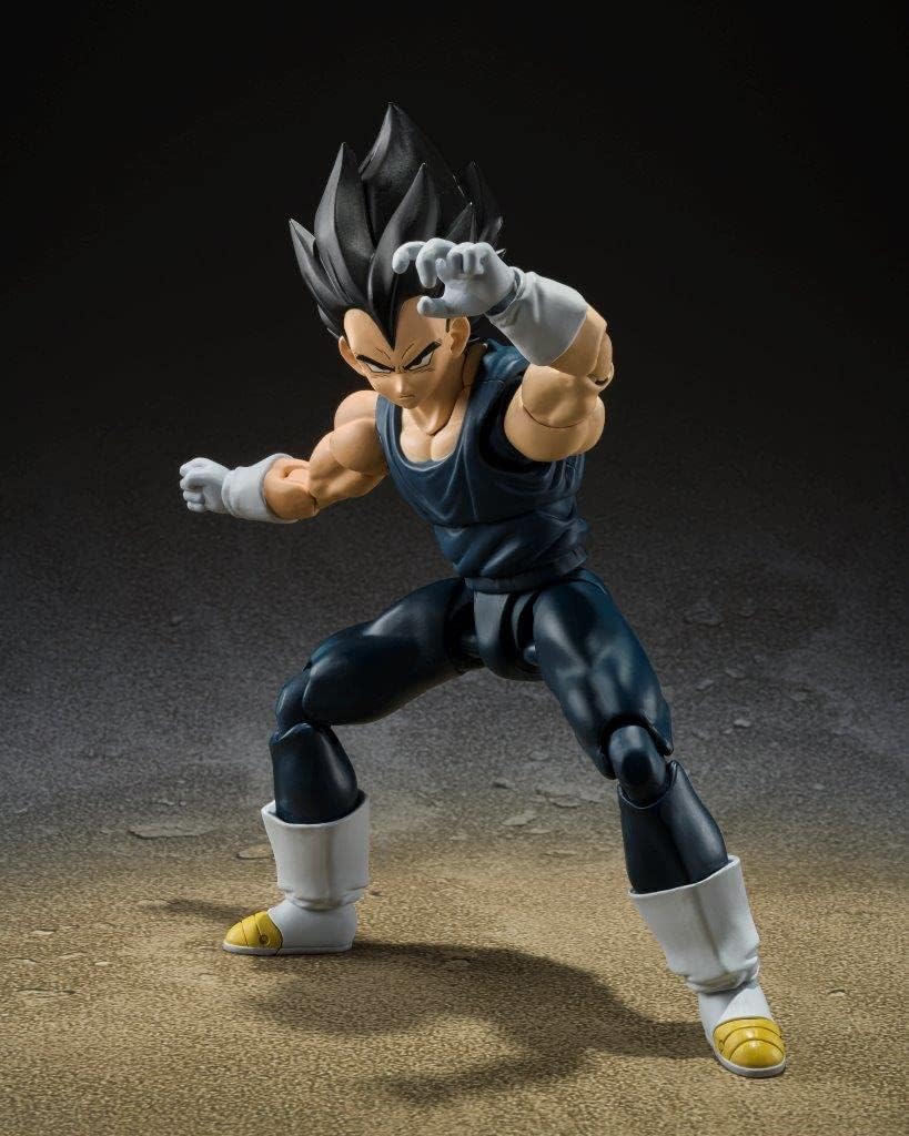 BANDAI Spirits(バンダイ スピリッツ) S.H. Figuarts Dragon Ball Super Vegeta Super Hero vorbemalte Actionfigur