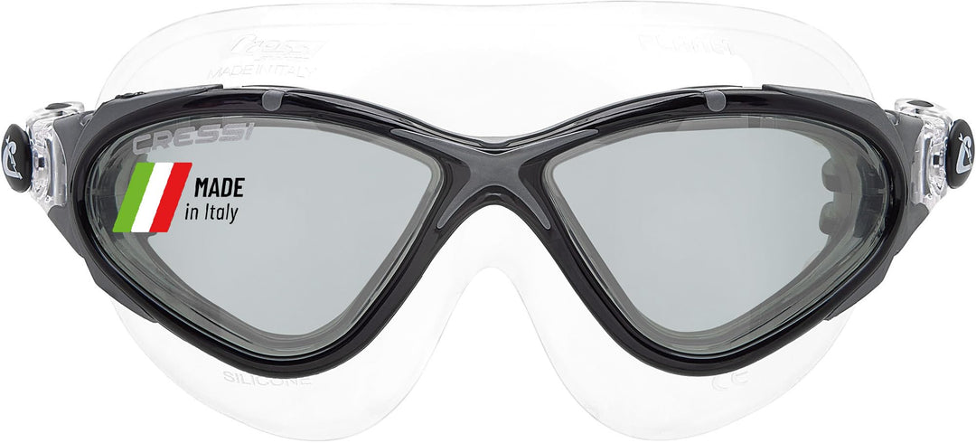 Cressi Planet Goggles - Premium Schwimmbrille für Schwimmen, Pool, Triathlon und alle Wassersportart