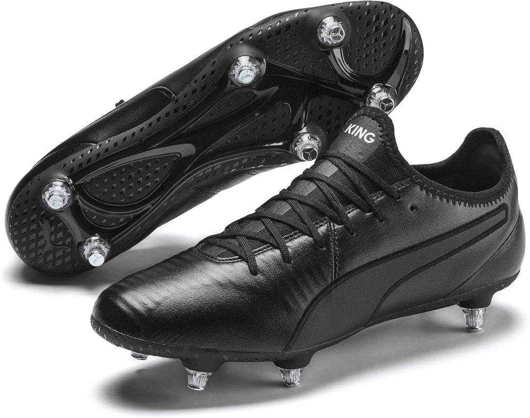 PUMA King Pro SG Fussballschuh Herren 40 EU Puma Black Puma White, 40 EU Puma Black Puma White