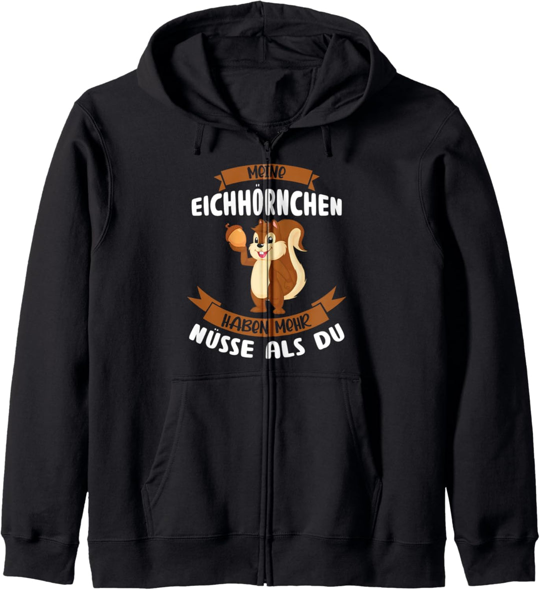 Eichhörnchen Tier Nagetier Kapuzenjacke