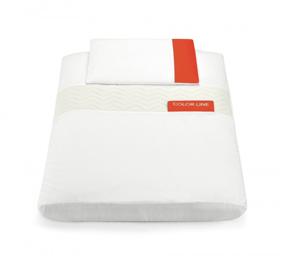 CAM der Welt des Kindes art926br Kit Textil, weiss/rot