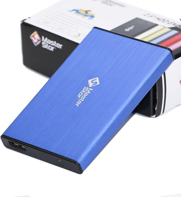 MasterStor 80GB Externe Festplatte USB 3.0 Ultra schnelle Festplatten 2,5-Zoll-Portable SATA Noteboo