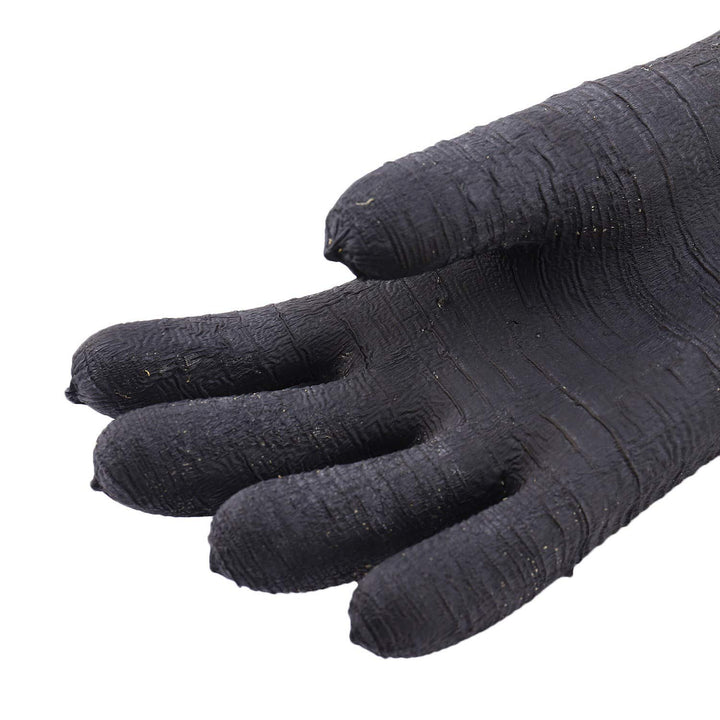 POOSR Gummi Schwarz Sand Strahl Handschuhe Streifen Sand Strahl Handschuhe für Strahl Kabine 65X 30C