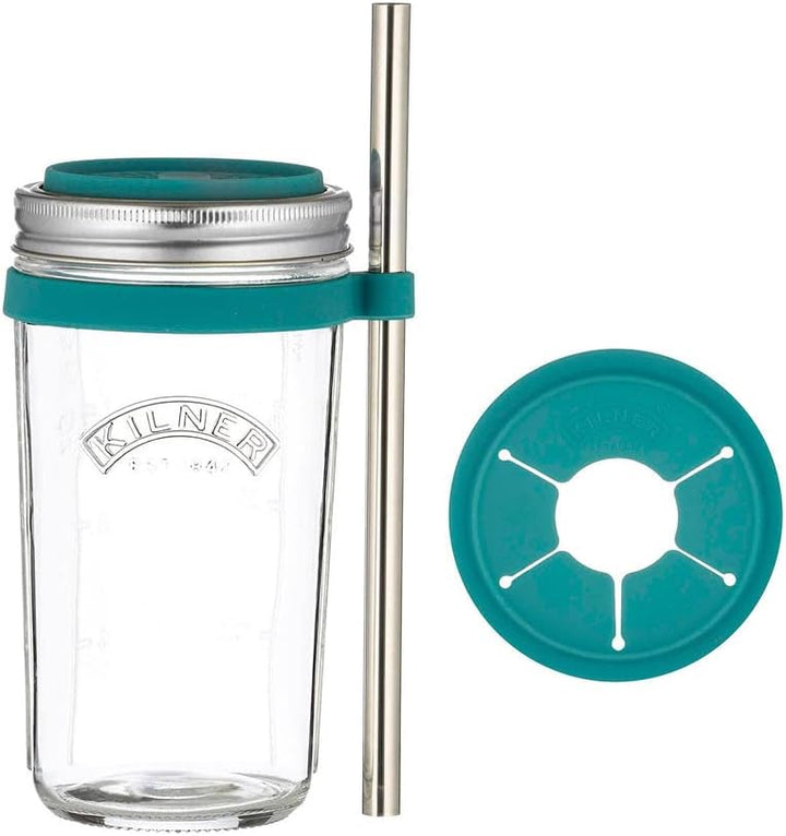 Kilner 0025.036 | Smoothie Herstellungsset, 500 ml