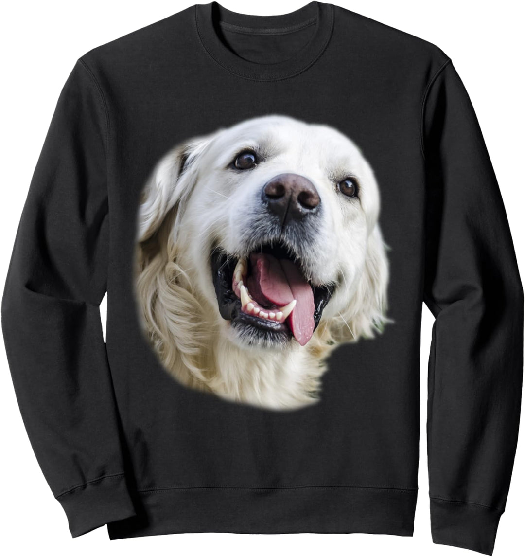 Golden Retriever Gesicht Sweatshirt