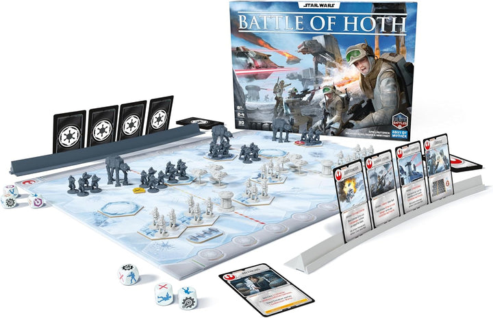 Days of Wonder, Star Wars Battle of Hoth – Strategisches Brettspiel für 2-4 Spieler ab 8 Jahren – mi
