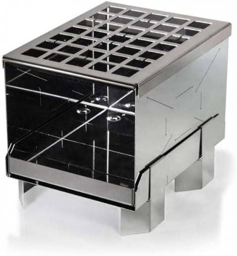 Petromax Feuerbox 4 Stück für fb2 Füsse, Silber, fb 2