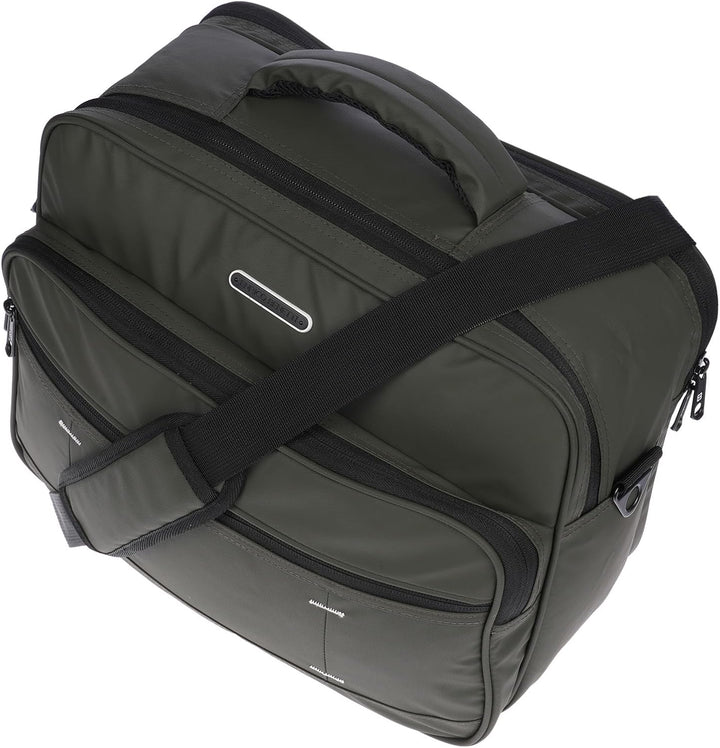 Christian Wippermann XXL Herren Umhängetasche Flugbegleiter Tasche Messenger Arbeitstasche 17 Zoll L