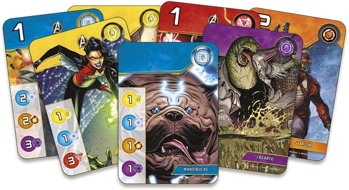 Unbox Now - Splendor Marvel - Brettspiel auf Spanisch