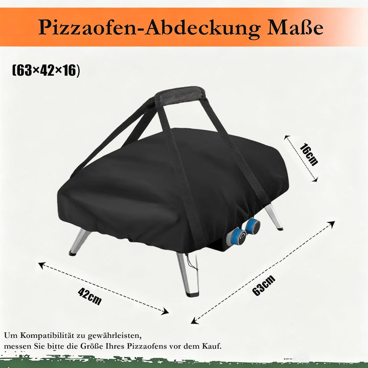 Pizzaofen Abdeckung für Tefal Gas-Pizzaofen,UV-beständige Wasserdicht Staubdicht Tragetasche Pizzaof