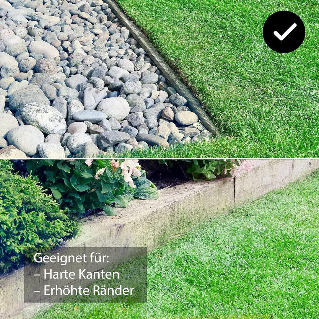 OcuMow® Mähroboter kabellos 80 ㎡ Rasenmäher Roboter mit 2Ah Akku Kompaktmodell Einsteiger-Modell ohn