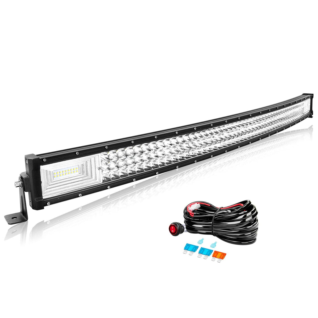 Willpower 42 Zoll 107CM 540W Led Arbeitsscheinwerfer Bar Gebogen Led Scheinwerfer 12V 24V Flutlicht