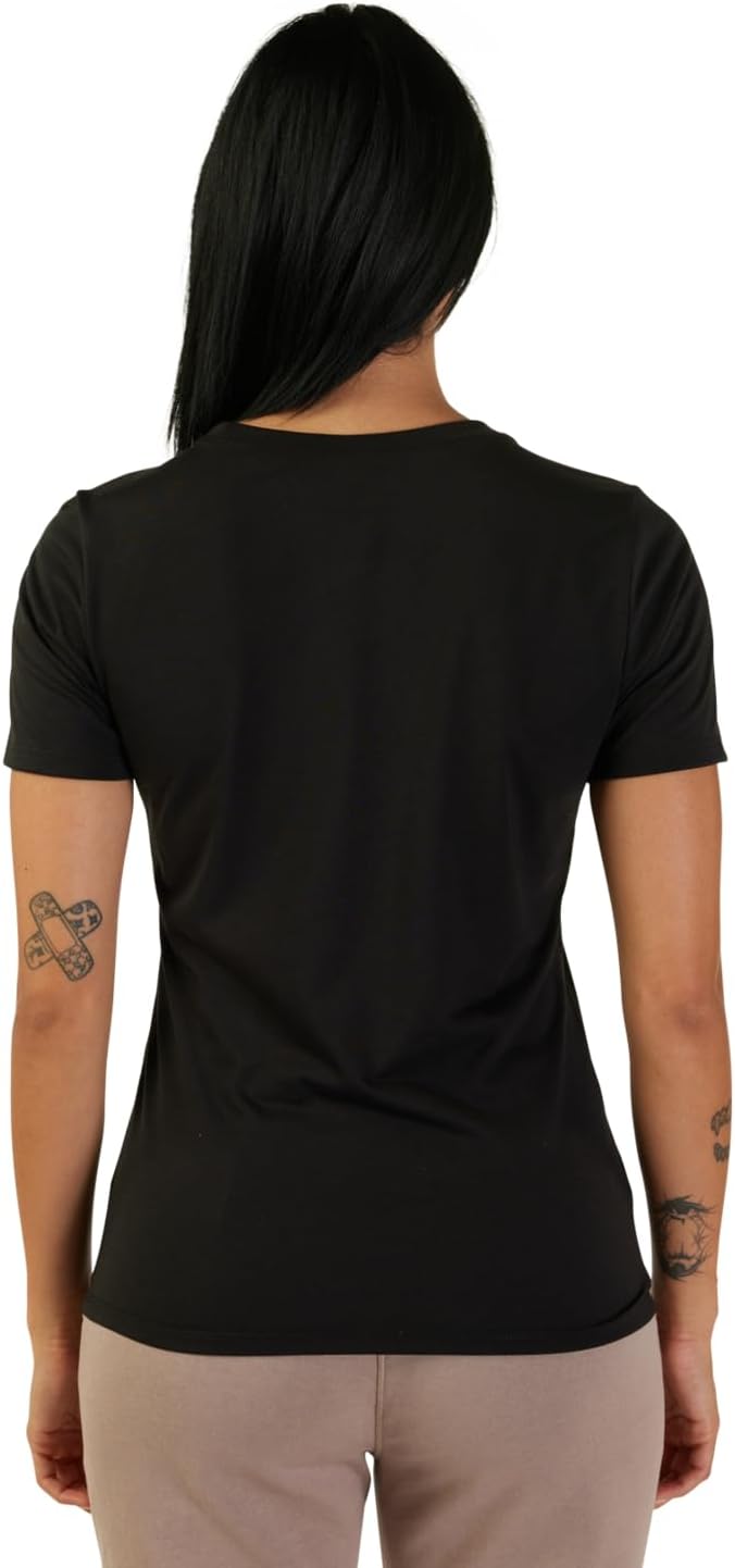 Fox Racing Womens Womens Absolute Short Sleeve Tech Tee XS Schwarz, XS Schwarz