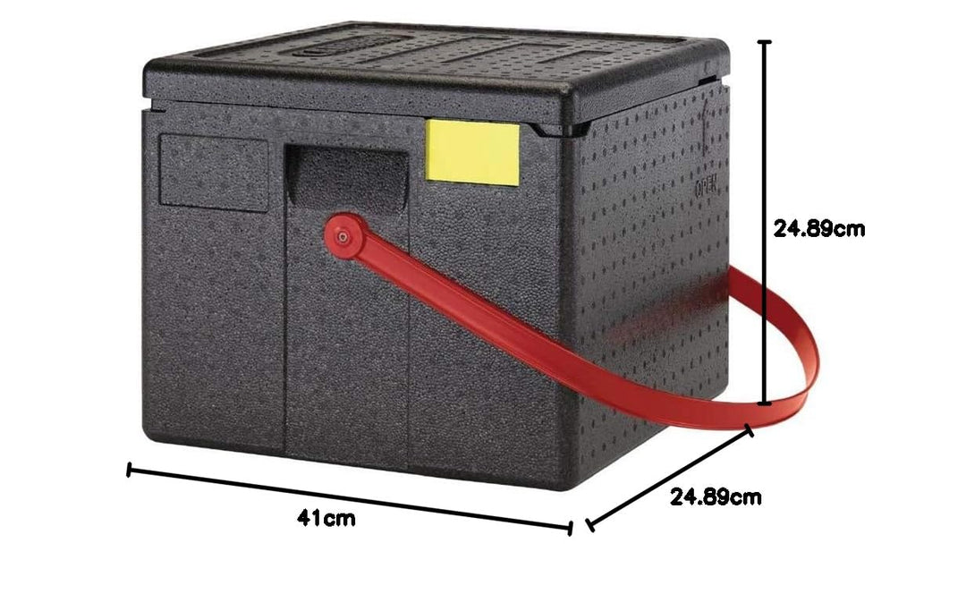 Cambro FB121 EPP GoBox Isolierte Pizza-Transportbox, 24.9cm x 41cmcm