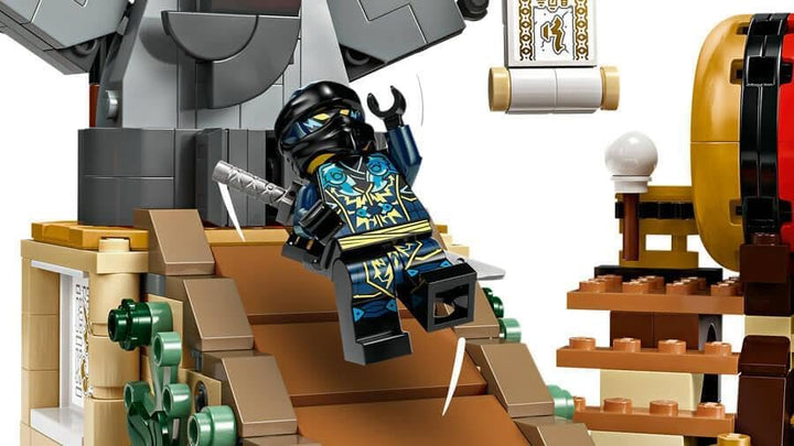 LEGO NINJAGO Turnier-Arena Abenteuer-Spielzeug für Kinder, Ninja-Spielset mit 6 Minifiguren, sammelb