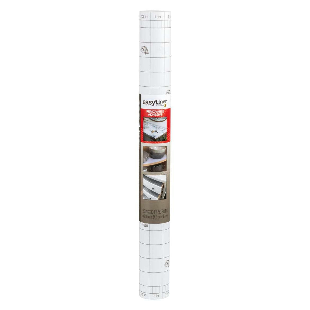 Duck Brand EasyLiner Laminatfolie, selbstklebend, transparent, 50,8 x 9,1 m 51B x 76L cm Farblos, 51
