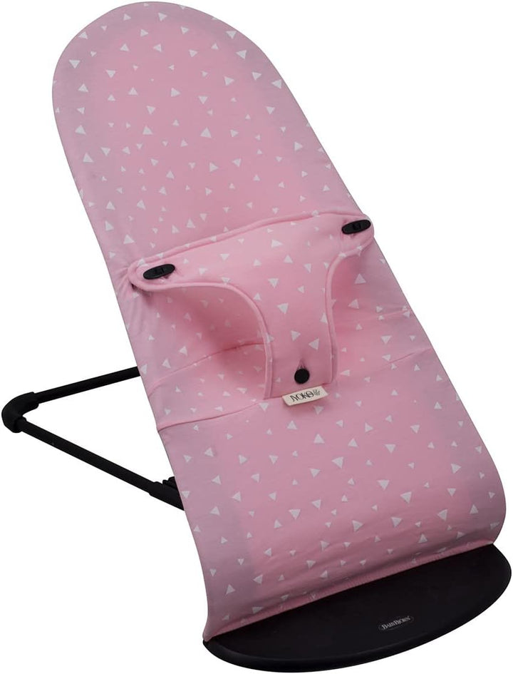 JYOKO KIDS Bezug kompatibel mit Babybjorn Bliss, Balance, Soft (Pink Sparkles, Baumwolle), Pink Spar