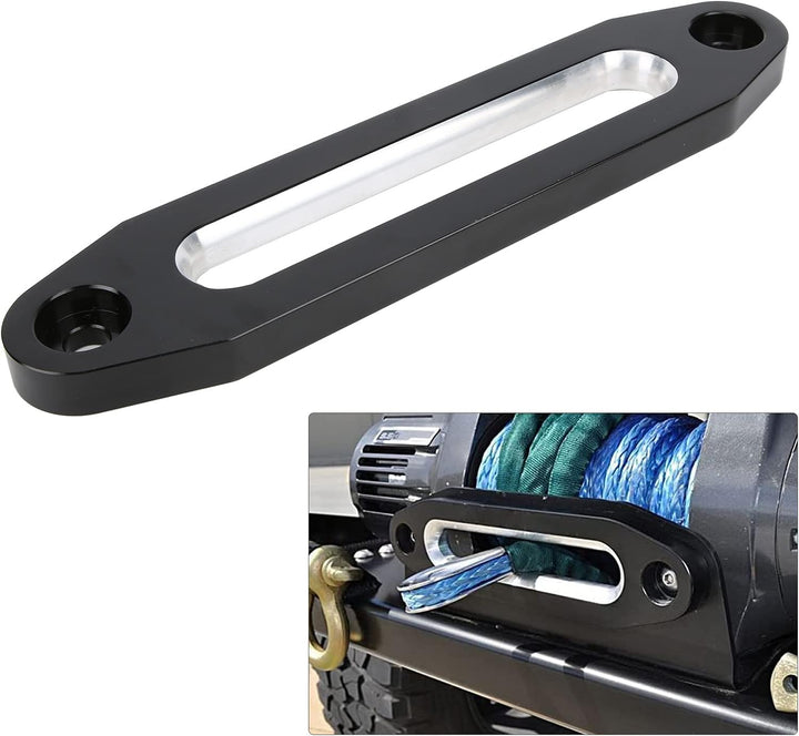 Hawse Fairlead, Seilwinde Seilfenster 10 Zoll / 25.4 cm Hawse Fairlead, 8000-15000 Lbs Schwarz Alumi
