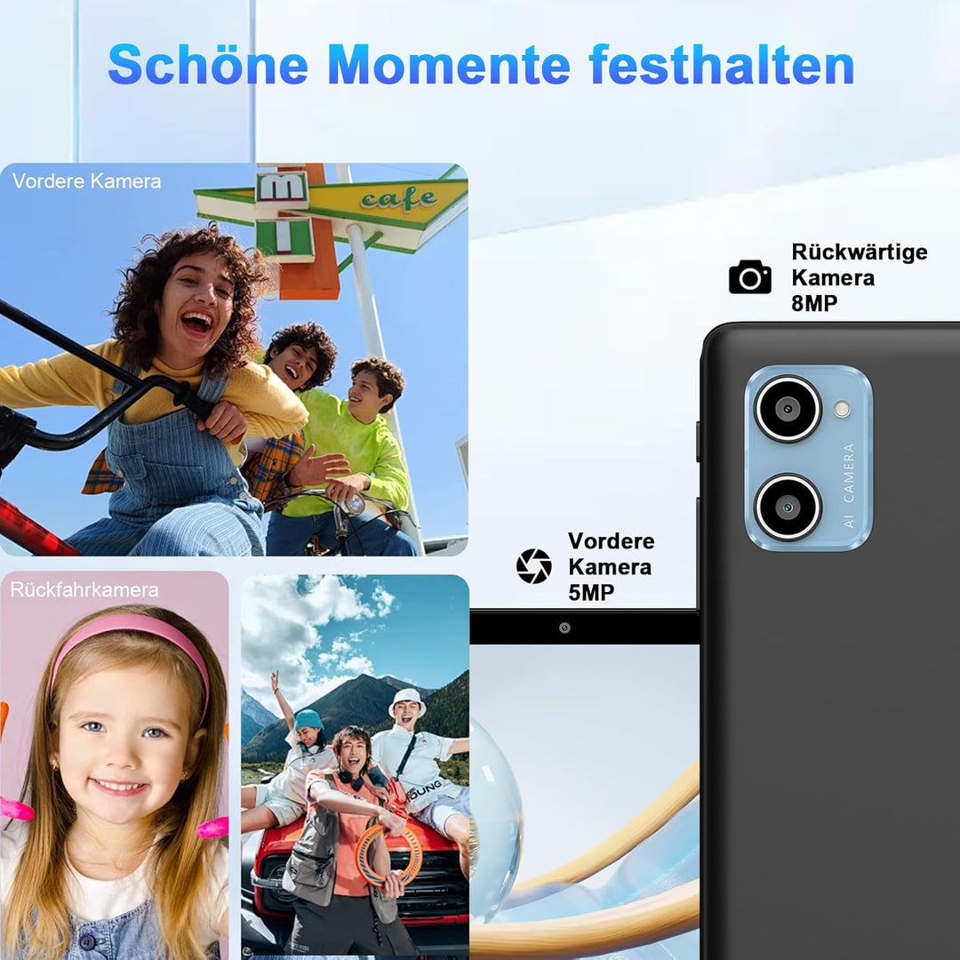 2026 Tablet 10 Zoll Android Widevine L1 20GB RAM+128GB ROM(TF 1TB), Octa-Core,WLAN 6,GMS, 6000mAh, B