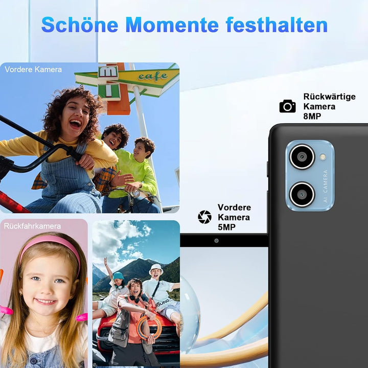 2026 Tablet 10 Zoll Android Widevine L1 20GB RAM+128GB ROM(TF 1TB), Octa-Core,WLAN 6,GMS, 6000mAh, B