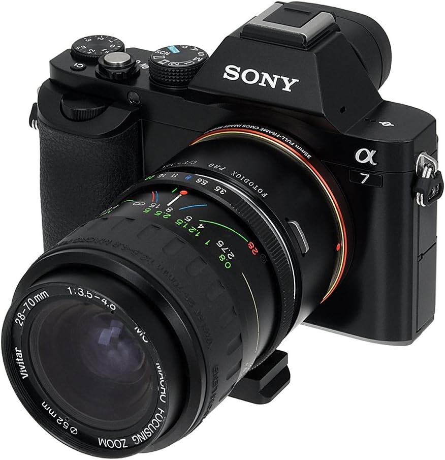 Fotodiox Pro Lens Mount Adapter Compatible with Contax/Yashica (CY) Lenses on Sony E-Mount Cameras C