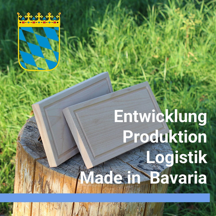 Grillbrett, Räucherbrett, 30x14x2 cm, Buche, Abtropfrinne, für jedes Grillgut, Fisch, Geflügel, Schw